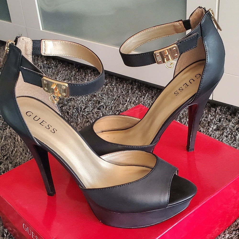 Guess Kerstie Black High heels